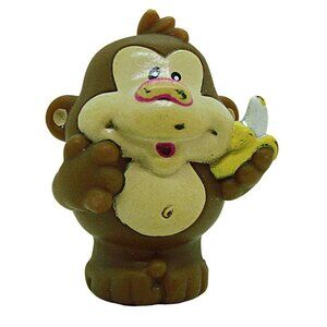 Vintage Little Tikes LP FP Chimp Monkey Banana Playset Figure Collect Replacemnt